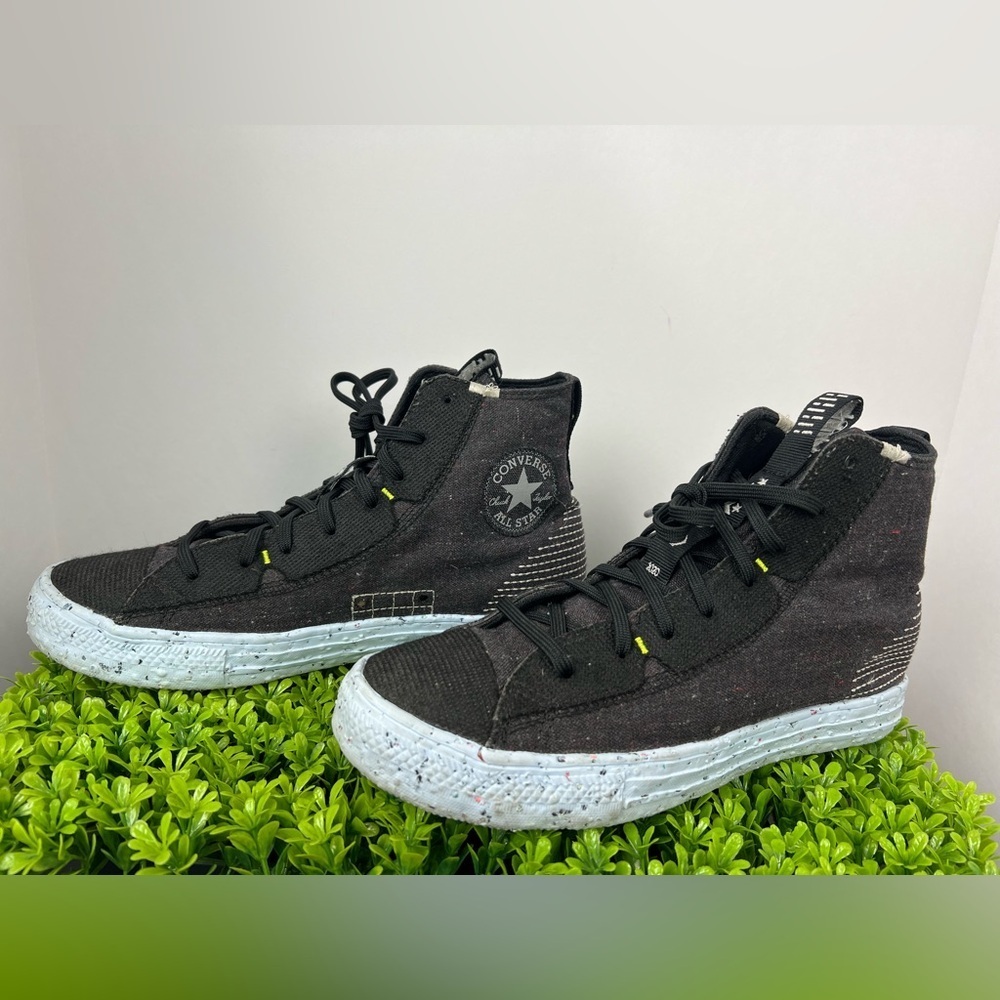 Converse Chuck Taylor All Star Crater Hi Black Sz Mens 7.5 /Wmn 9.5 - Picture 5 of 11